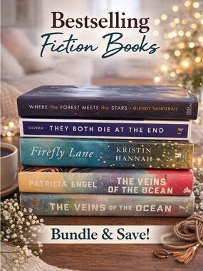 Book Bundle (4 Novels) – Kristin Hannah, Adam Silvera & More 📚✨